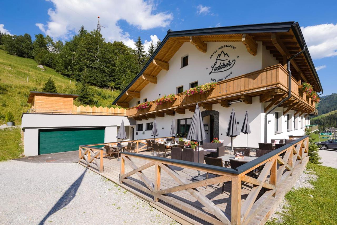 Hotel-Restaurant Bike&Snow Lederer Muhlbach Am Hochkonig Ngoại thất bức ảnh